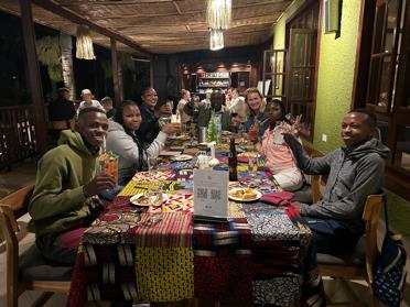 Planet Lodge dinner celebration moments